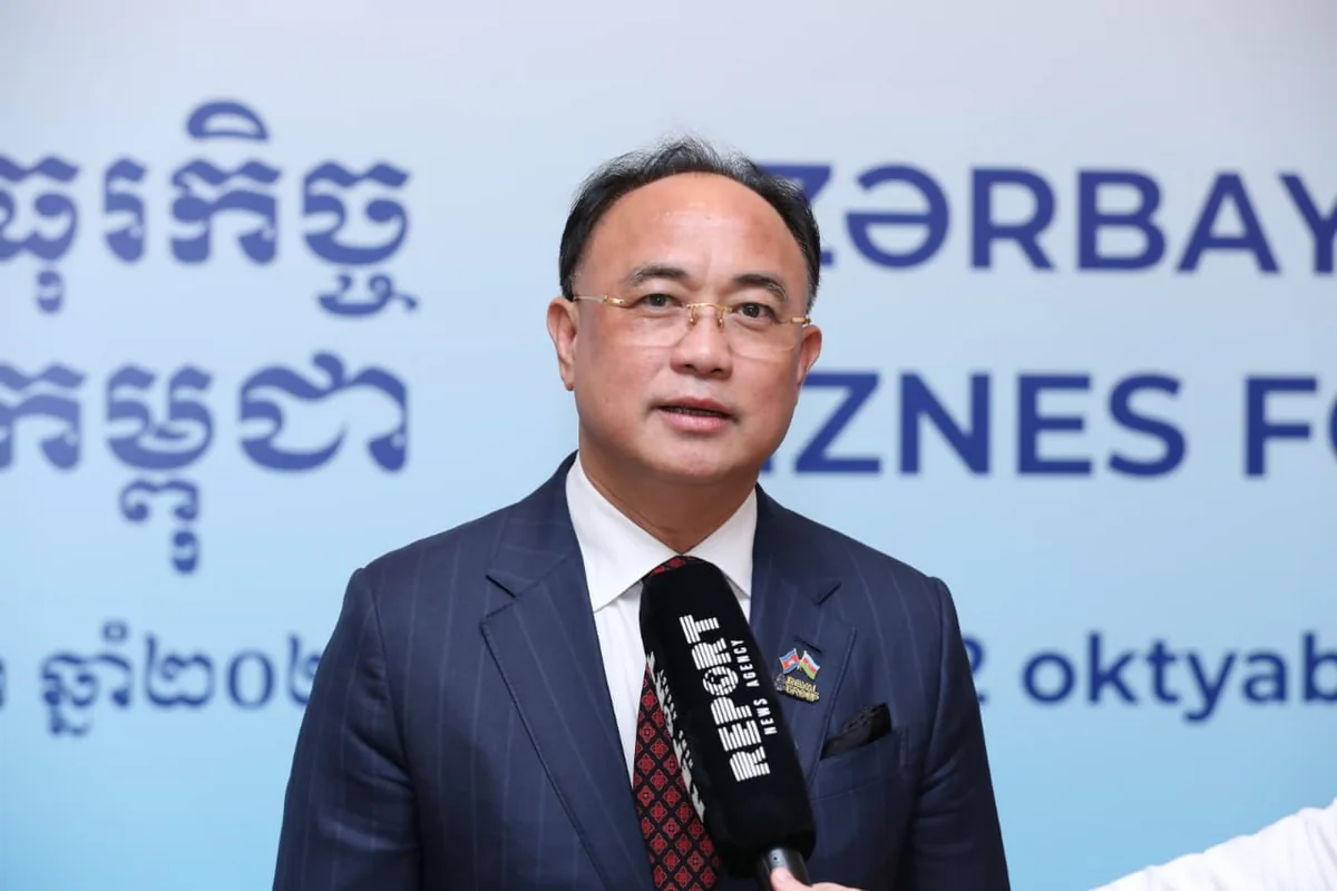 Cambodia seeks access to Central Asian markets with Azerbaijan's support