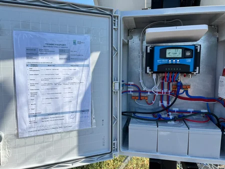 Qubadlıda günəş enerjisi ilə işləyən avtonom radiomonitorinq stansiyası istifadəyə verilib