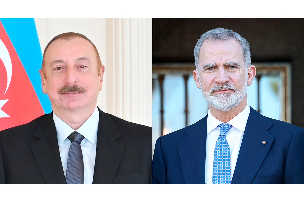 Ilham Aliyev congratulates King of Spain