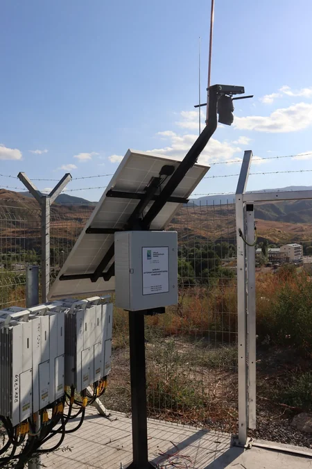 Qubadlıda günəş enerjisi ilə işləyən avtonom radiomonitorinq stansiyası istifadəyə verilib