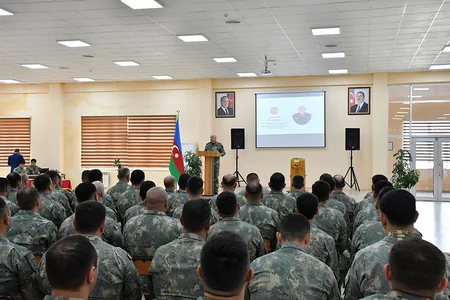 Azerbaijan Army holds graduation ceremony for Officer Development Cour