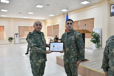 Azerbaijan Army holds graduation ceremony for Officer Development Cour