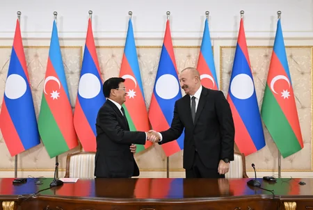 Azərbaycan və Laos prezidentləri mətbuata bəyanatlarla çıxış ediblər - YENİLƏNİB-2