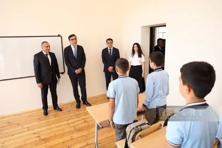 Respublika Olimpiya İdman Liseyinin təmirdən sonra açılışı olub