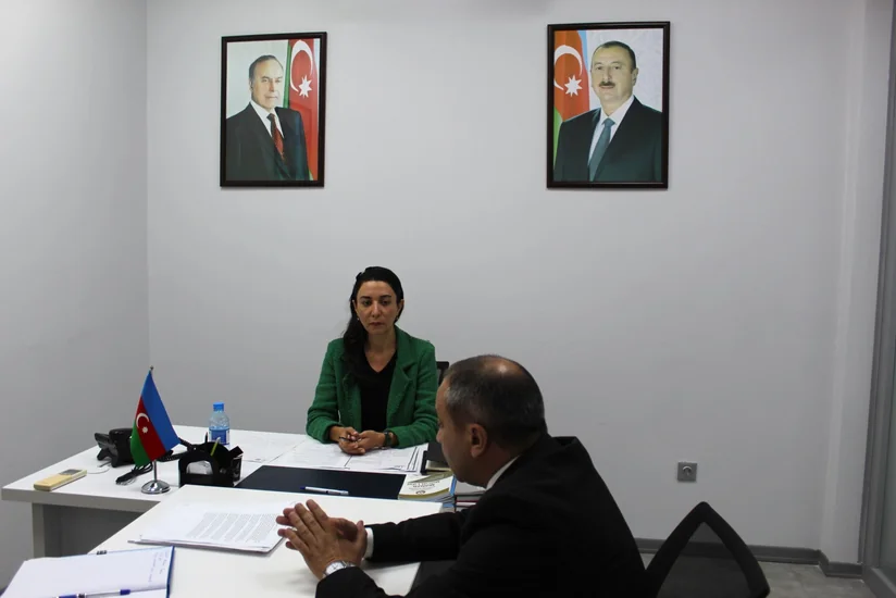 Ombudsman Səbinə Əliyeva vətəndaşları qəbul edib