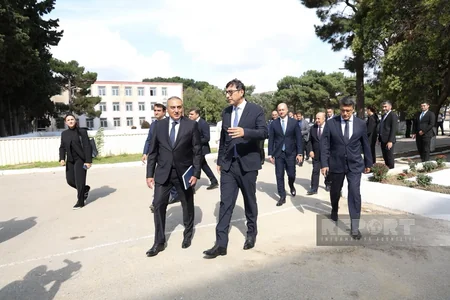 Respublika Olimpiya İdman Liseyinin təmirdən sonra açılışı olub