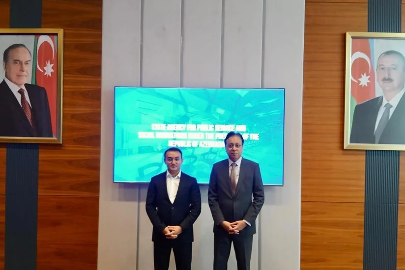 Pakistani ambassador meets with ASAN Service chairman