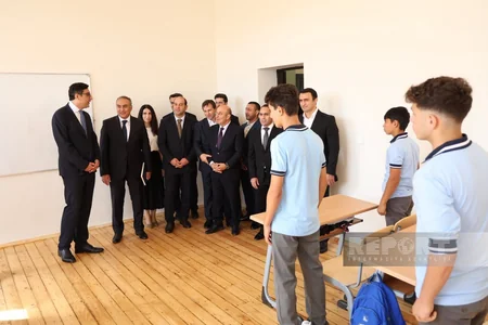 Respublika Olimpiya İdman Liseyinin təmirdən sonra açılışı olub