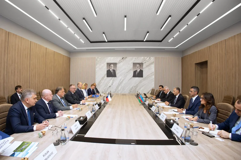 Azərbaycan Çexiya ilə Orta Dəhlizin təşviqini müzakirə edib