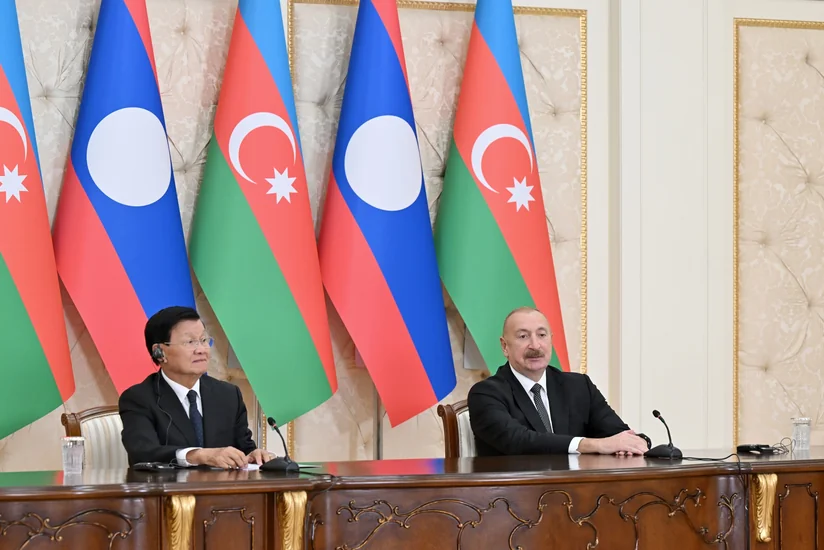 İlham Əliyev: Laosla iqtisadi münasibətləri yaxşı səviyyəyə qaldıra bilərik
