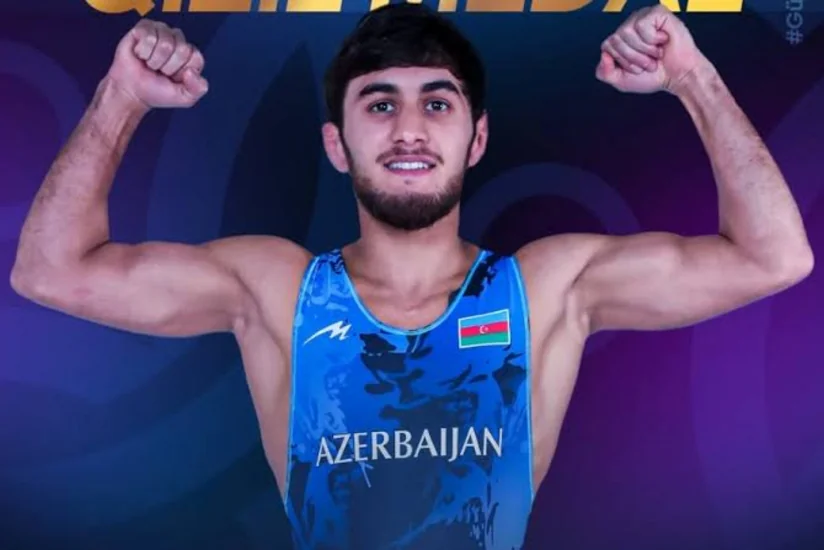 Azərbaycan güləşçisi Elmir Əliyev U-23 dünya çempionatında finala vəsiqə qazanıb