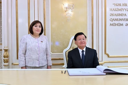 Azərbaycan və Laos parlamentlərinin əməkdaşlığı müzakirə edilib