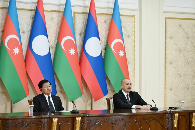President Ilham Aliyev: Political ties with Laos have been developing successfully for many years