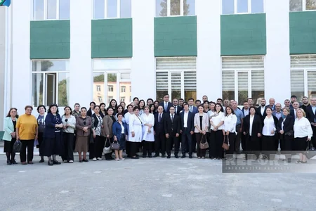 Respublika Olimpiya İdman Liseyinin təmirdən sonra açılışı olub