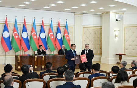 Azərbaycan ilə Laos arasında Birgə Bəyanat qəbul olunub və iki sənəd mübadilə edilib - YENİLƏNİB