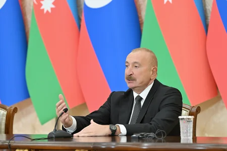 Azərbaycan və Laos prezidentləri mətbuata bəyanatlarla çıxış ediblər - YENİLƏNİB-2