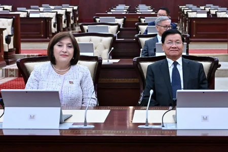 Azərbaycan və Laos parlamentlərinin əməkdaşlığı müzakirə edilib