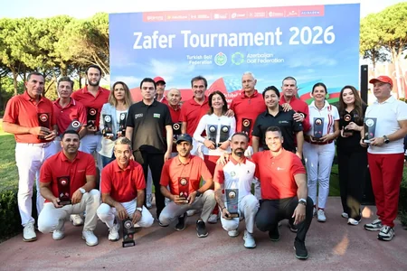 İstanbulda qolf üzrə ənənəvi Zəfər Turniri 2026 keçirilib