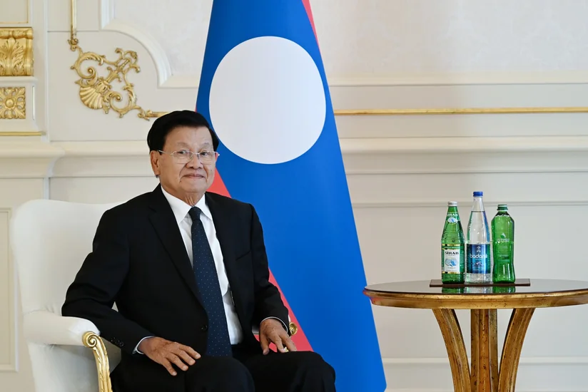 President of Laos praises Azerbaijan's rapid development