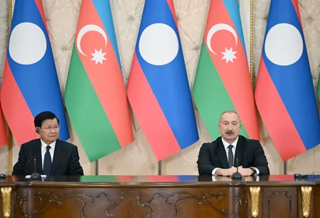 Azərbaycan və Laos prezidentləri mətbuata bəyanatlarla çıxış ediblər - YENİLƏNİB-2