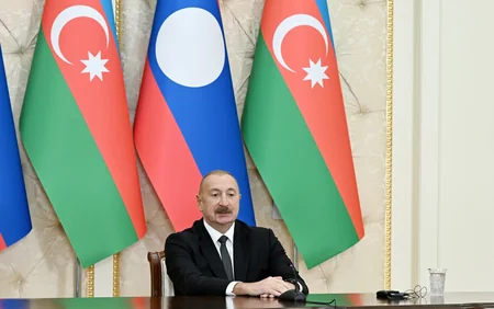Azərbaycan və Laos prezidentləri mətbuata bəyanatlarla çıxış ediblər - YENİLƏNİB-2