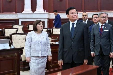 Azərbaycan və Laos parlamentlərinin əməkdaşlığı müzakirə edilib