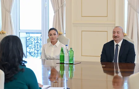 Prezident İlham Əliyev Vyetnamın Vitse-prezidenti ilə görüşüb