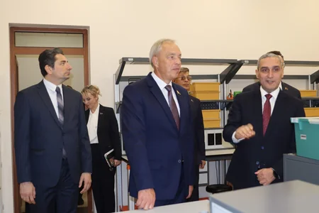 Belarus Milli Assambleyasının Nümayəndələr Palatasının sədri Xankəndiyə səfər edib