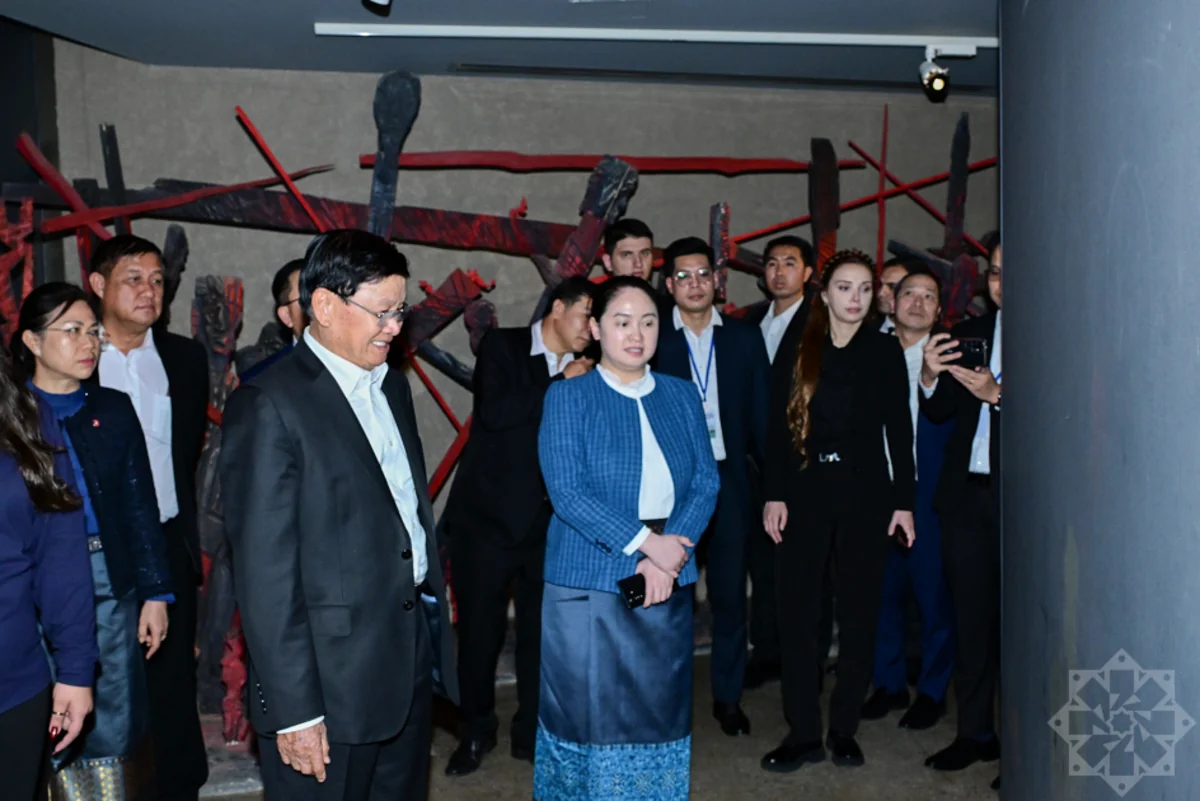President of Laos visits Yanardag reserve