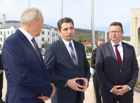 Belarus Milli Assambleyasının Nümayəndələr Palatasının sədri Xankəndiyə səfər edib