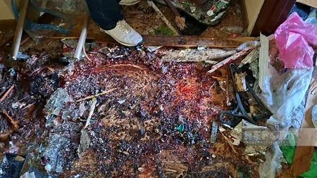 Kiyevə hava hücumu zamanı azərbaycanlı ailənin mənzili dağılıb