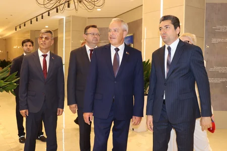Belarus Milli Assambleyasının Nümayəndələr Palatasının sədri Xankəndiyə səfər edib