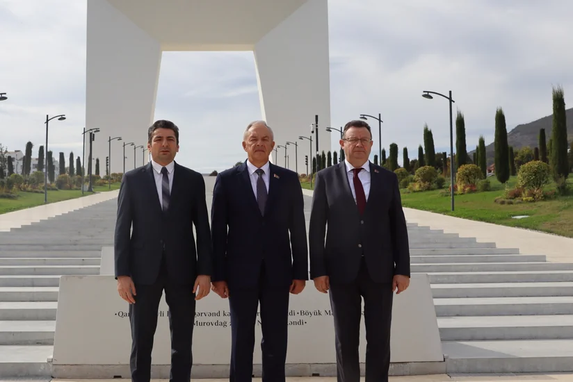 Belarus Milli Assambleyasının Nümayəndələr Palatasının sədri Xankəndiyə səfər edib