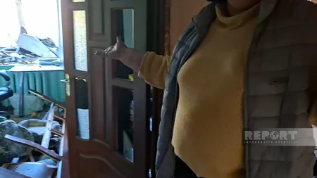 Kiyevə hava hücumu zamanı azərbaycanlı ailənin mənzili dağılıb