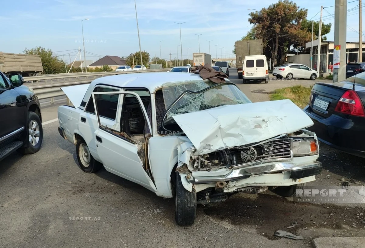 В Гёранбое в автоаварии пострадали пять человек