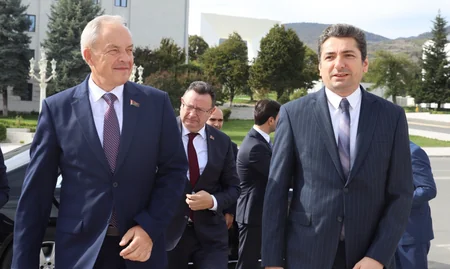 Belarus Milli Assambleyasının Nümayəndələr Palatasının sədri Xankəndiyə səfər edib