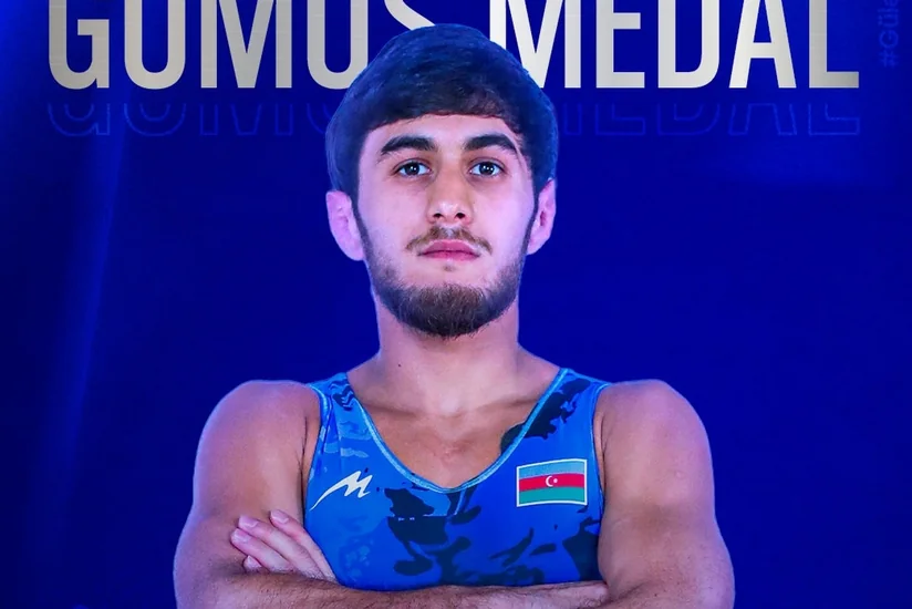 Azerbaijani wrestler Elmir Aliyev wins silver at U23 World Championships