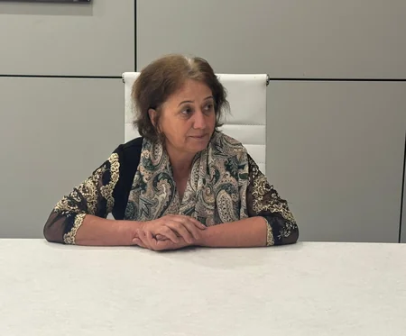 Bahar Muradova Ağdamda vətəndaşları qəbul edib