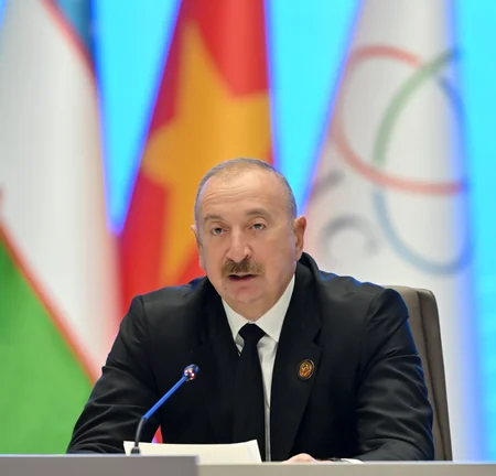 AQEM-in 7-ci Zirvə Görüşü keçirilir, İlham Əliyev tədbirdə çıxış edib - yenilənib-4