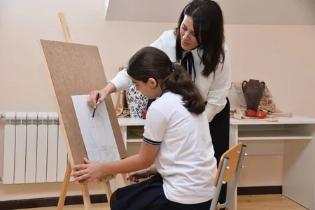İncəsənət Gimnaziyasının binası əsaslı təmirdən sonra istifadəyə verilib