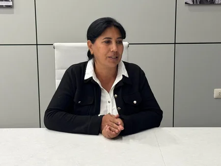 Bahar Muradova Ağdamda vətəndaşları qəbul edib