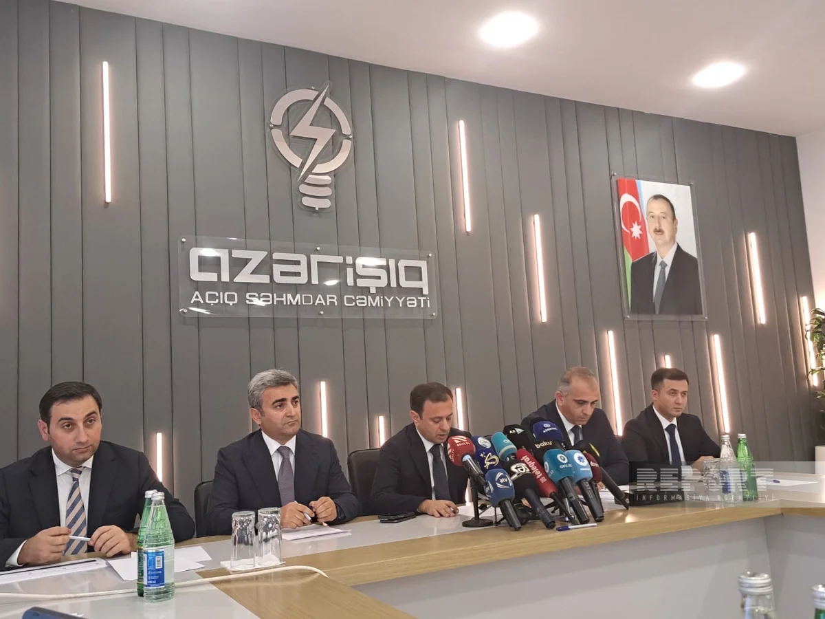 Azərişıq: Elektrik enerjisi itkiləri 2026-cı ildə 8,2 %-ə endiriləcək