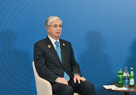 Kasım-Jomart Tokayev: Trans-Xəzər Fiber-Optik Kabel Xətti yeni dəhliz növüdür