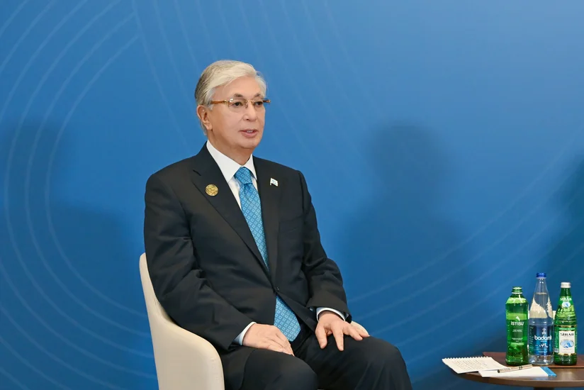 Kasım-Jomart Tokayev: Trans-Xəzər Fiber-Optik Kabel Xətti yeni dəhliz növüdür