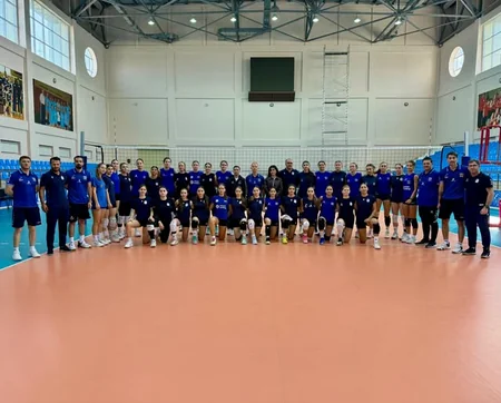 Azərbaycanın U-20 voleybol millisi yoxlama oyununda qələbə qazanıb