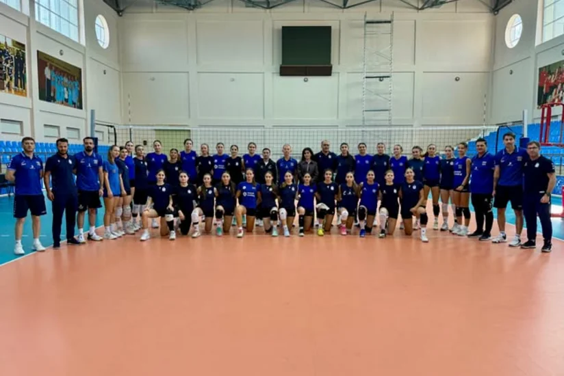 Azərbaycanın U-20 voleybol millisi yoxlama oyununda qələbə qazanıb