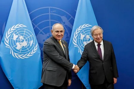 Pashinyan, Guterres discuss Armenia-Azerbaijan peace process and TRIPP