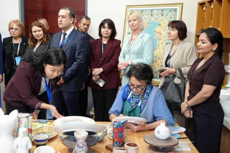 MDB nümayəndələri DOST İnklüziv İnkişaf və Yaradıcılıq Mərkəzinin fəaliyyəti ilə tanış olublar