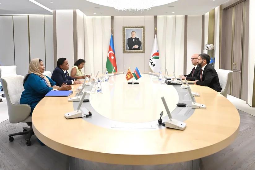 SOCAR və Şri-Lanka şirkətləri arasında əməkdaşlıq imkanları müzakirə olunub