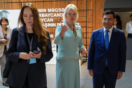 MDB nümayəndələri DOST İnklüziv İnkişaf və Yaradıcılıq Mərkəzinin fəaliyyəti ilə tanış olublar